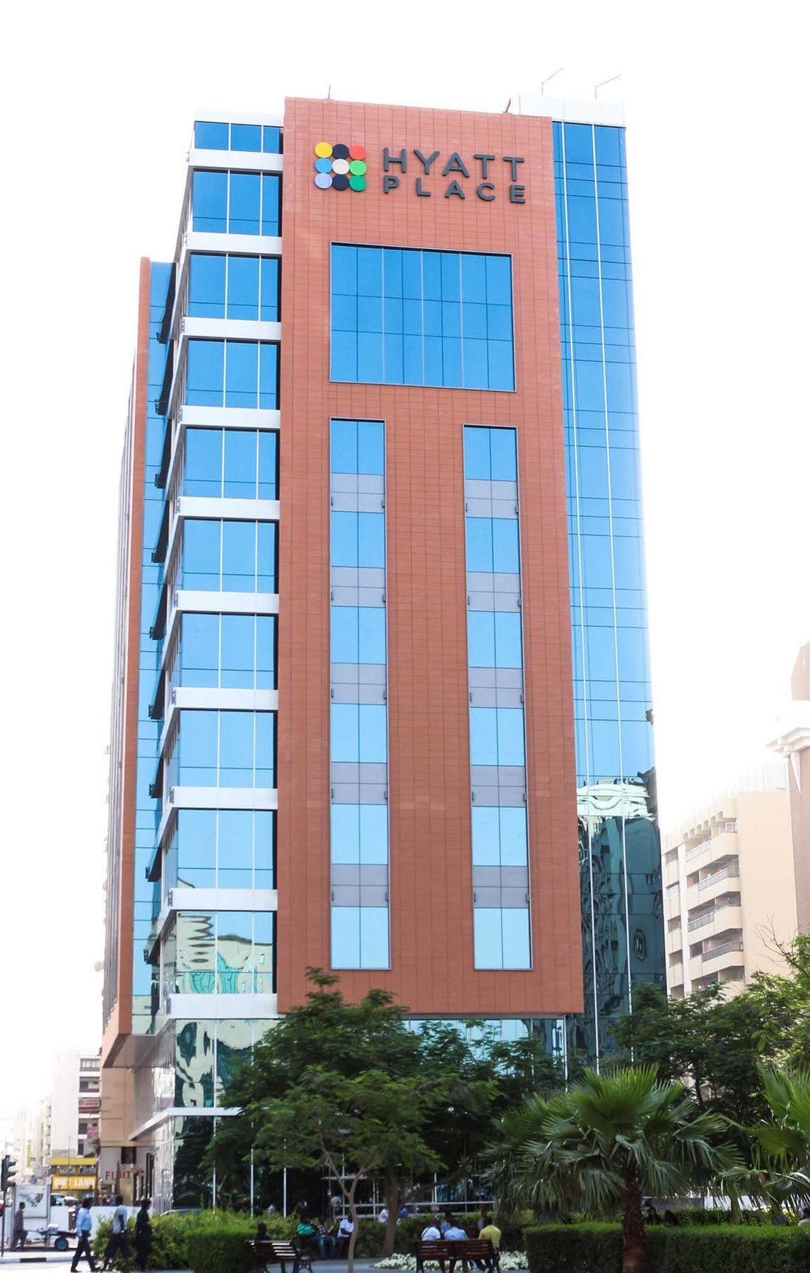 Hyatt Place Dubai Baniyas Square Exterior foto