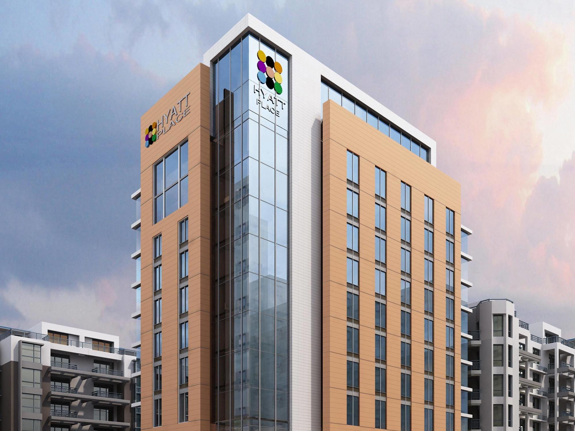 Hyatt Place Dubai Baniyas Square Exterior foto